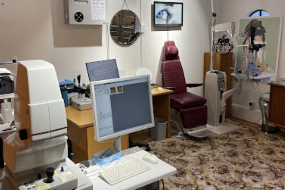 Head to Groovy Glasses for clinical eye care services